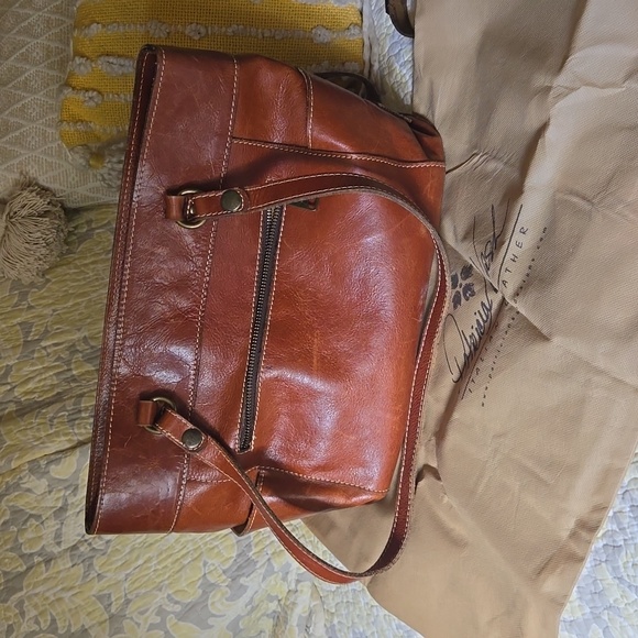 Patricia Nash  leather purse 👛 with scarf - Picture 2 of 9